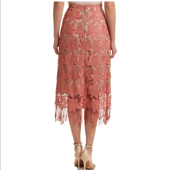 Alice + Olivia Pencil Skirt Flower Size 8 new - Picture 3 of 4